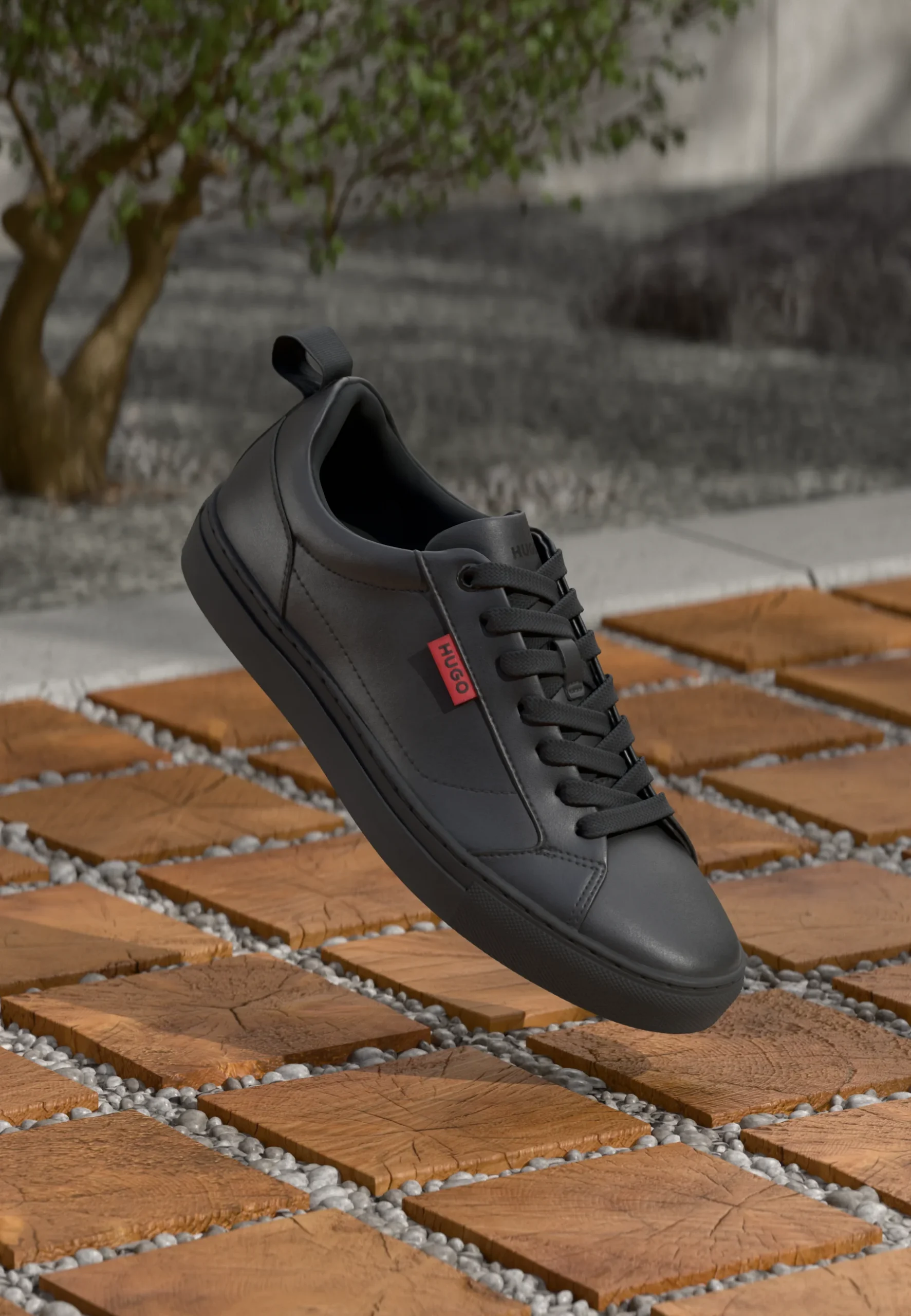 HUGO MORRIE - Sneakersy niskie - obrazek 2